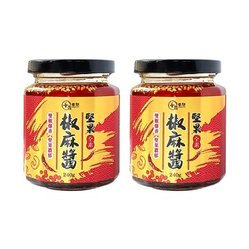 【千歲本舖】堅果椒麻醬240gx2入組