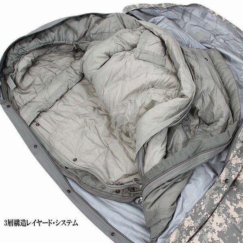 実物 新品 米軍GORE-TEX Improved Modular Sleeping Bag System ACU