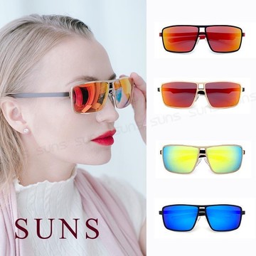 【SUNS】MIT記憶金屬輕量偏光墨鏡/太陽眼鏡 抗UV(01502)