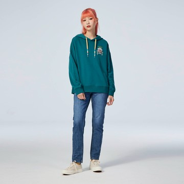 Lee 女款 401 中腰標準小直筒牛仔褲 11oz | Modern