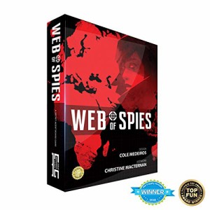 ボードゲーム 英語 アメリカ Golden Bell Studios Web of Spies Board