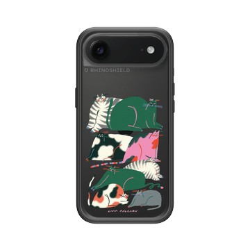 iPhone Air Mod NX -邊框背蓋組合 (相機按鈕) 黑 - Livia Fălcaru - 貓貓咪