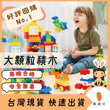 台灣現貨｜大顆粒積木 積木玩具 益智玩具 積木配件 兒童積木 啟蒙玩具 兼容通用積木  顆粒積木 積木樂高 聖誕禮物