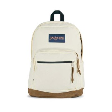 Jansport 後背包 Right Pack 椰奶白 28L 15吋筆電包 電腦包 書包 Cordura JS0A4QVA7S1