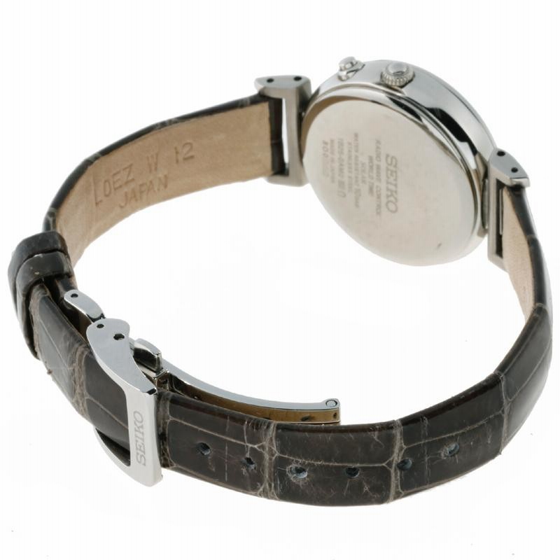 SEIKO セイコー エクセリーヌ 1B25-0AM0 ソーラー電波 シェル