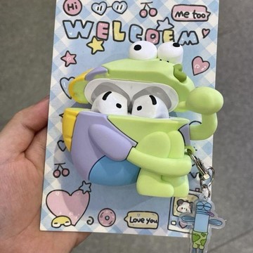 平價好物✨高品質 呆呆魚適用airpods 4保護套四代保護殼airpodPro3蘋果耳機套2代5 免運中 限時搶購