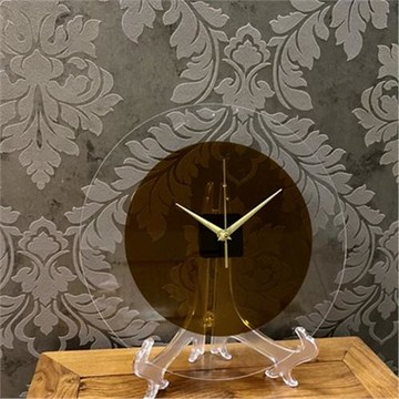 DIY簡約高級壓克力掛鍾+底座