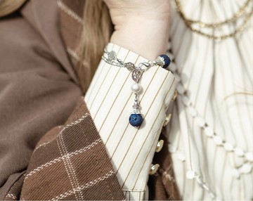 合作限定 詭秘之主×蒸汽大陸 佛爾思系列 靈界穿梭銀色手鏈