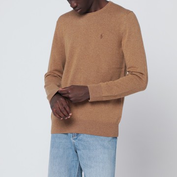 Beige wool sweater