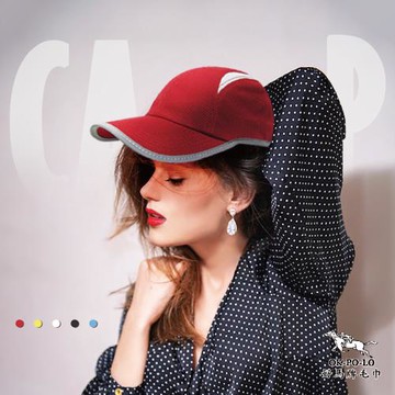 【OKPOLO】台灣製造反光透氣路跑帽(透氣舒適)