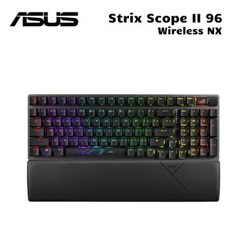 【ASUS 華碩】ROG Strix Scope II 96 Wireless NX 無線電競鍵盤 PBT