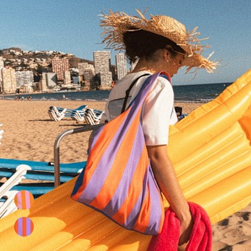 德國 Notabag 托特包 / 手提袋 / 肩背包-奶油橘子糖