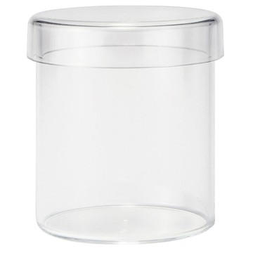 MUJI 無印良品 壓克力小物容器 90 x 90 x 97mm  1個