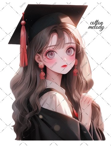 original sticker no.147 人物貼紙 原創貼紙 人像貼紙 女孩貼紙 原創人物貼紙