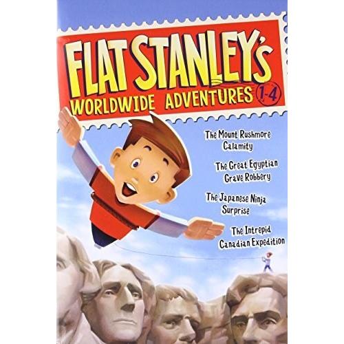 Flat Stanley's Worldwide Adventures #1-4 (Boxed Set)