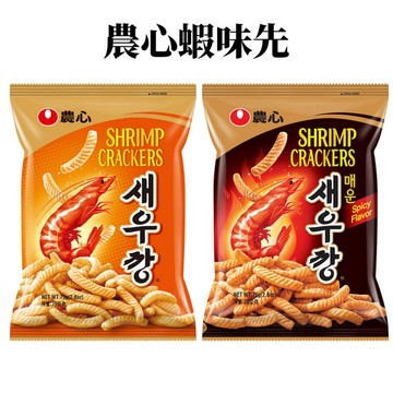 農心 蝦味條 蝦味先  原味 l 辣味 75g