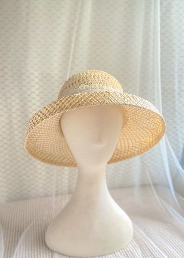 Lampshade Straw hat- Evelyn