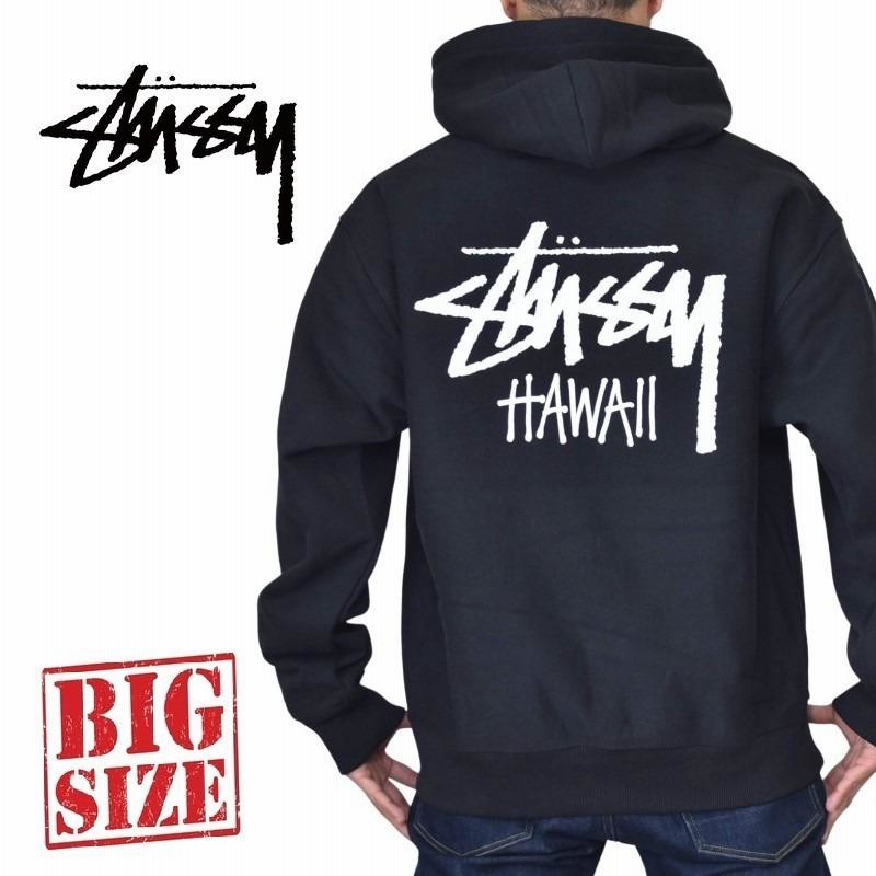 大きいサイズメンズ STUSSY ステューシー パーカー プルオーバー