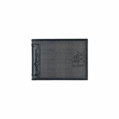 LA MARTINA 財布 ブラック 革 財布