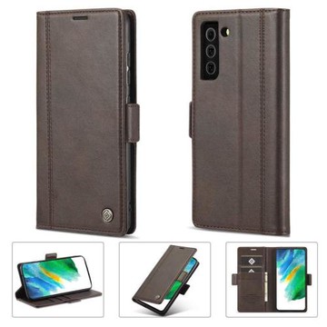 適用三星s21手機殼s21+保護套s21ultra商務s21plus男款s21fe皮套