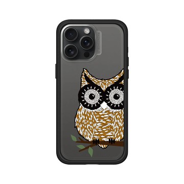 iPhone 15 Pro Max Mod NX 黑 - 花生騷 WasangShow - 貓頭鷹