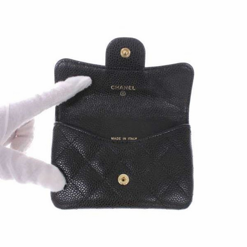 シャネル コインケース マトラッセ ココマーク A69080 CHANEL