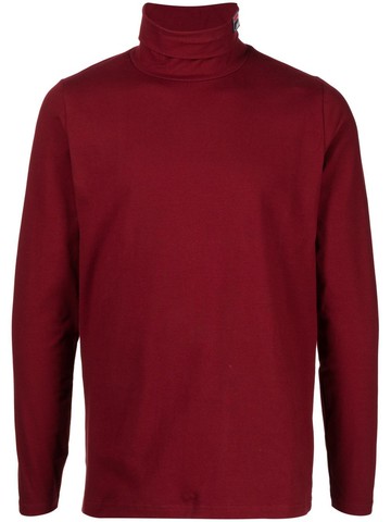 Fila - roll-neck jumper - men - Cotton/Elastane - L - Red