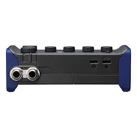 Zoom AMS-44 USB Audio Interface, High Quality Inputs, Outputs, Loopback, Direct Monitoring, Bus-Powered, for Recording and Streaming on PC, Mac, i