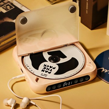 隨心聽原聲跨境CD機隨身聽CD播放器便攜帶CD胎教機學英語cd復讀機【Snowbelle優選】