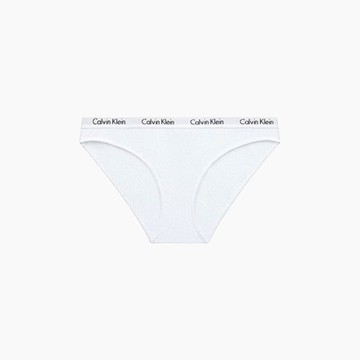 Calvin Klein 熱銷刺繡文字運動內褲(女)-白色