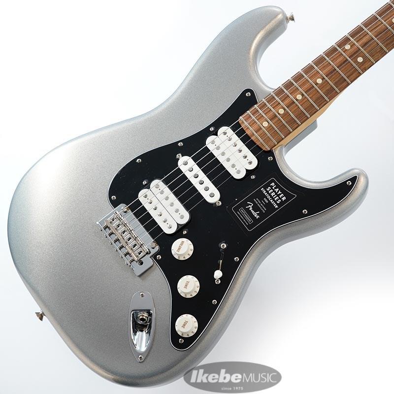 Fender MEX Player Stratocaster HSH (Silver Pau Ferro) [Made In Mexico]