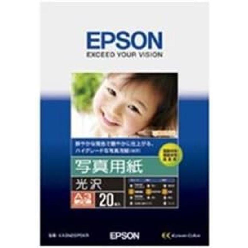 EPSON（エプソン） 写真用紙 光沢 KA3N20PSKR A3 20枚