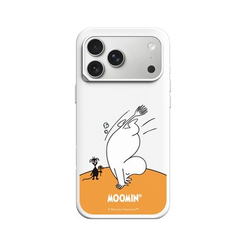 iPhone 17 Pro Max SolidX 白 - Moomin - 倒立看世界