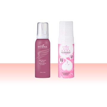 【美體｜全身潔淨組】毛髮光溜溜慕斯135g+美白私密面膜慕斯150ml