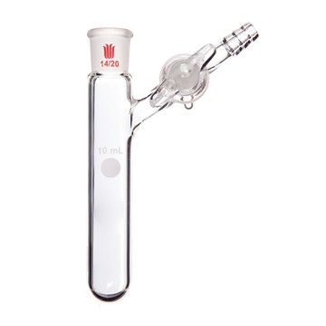 《SYNTHWARE》反應管 玻璃活栓 Schlenk Tube, Reaction, Outer Joint, Stopcock