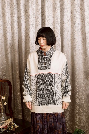 Lusekofte 挪威毛衣 古著【初戀販賣所】W002