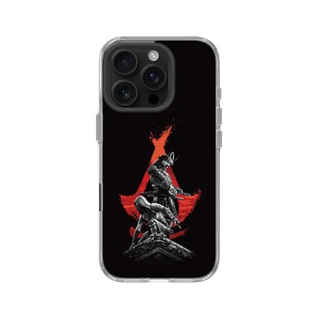 iPhone 16 Pro Clear Case（相機按鈕） 透明 - Assassin's Creed - Assassin's Creed® Shadows - Crest, Naoe and Yasuke