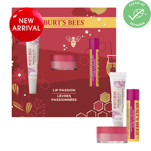 Burt's Bees Lip Passion Gift Set Christmas (Limited Edition)