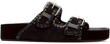 Isabel Marant 黑色 Lennyo 凉鞋