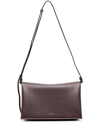 Wandler - Uma leather shoulder bag - women - Calf Leather - One Size - Purple