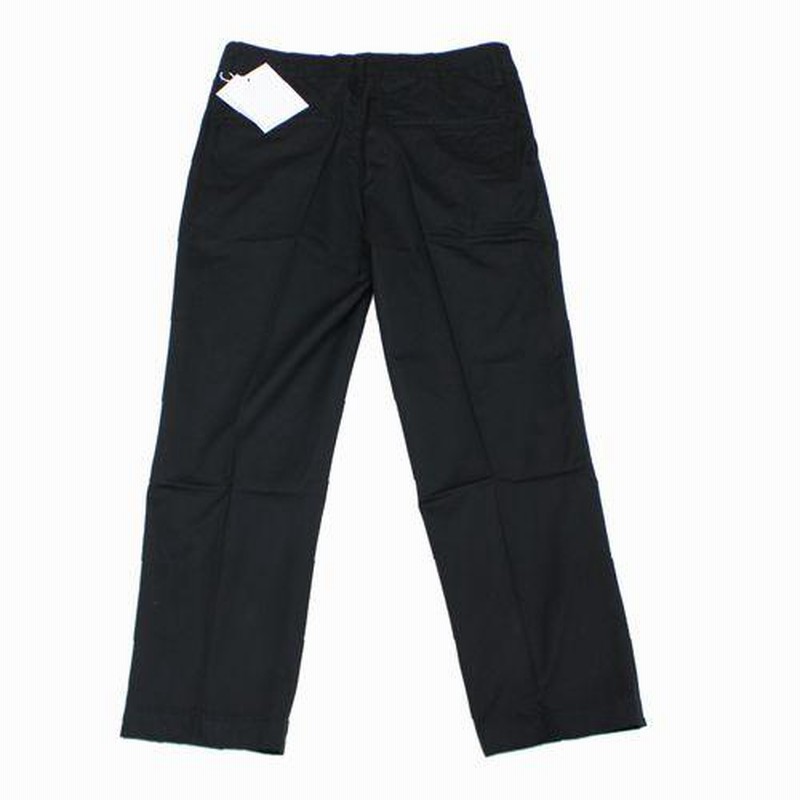 VISVIM ビズビム 21AW HIGH-WATER CHINO HW BB チノパンツ 4 ブラック 