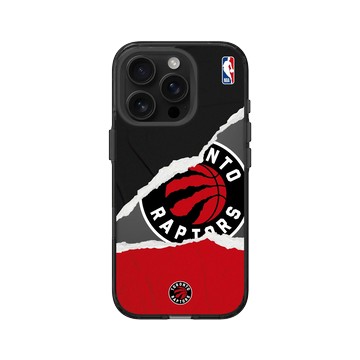 iPhone 16 Pro Clear (相機按鈕) 酷墨灰 - NBA - 熱血系列-多倫多暴龍 Toronto Raptors - Sweat and Tears