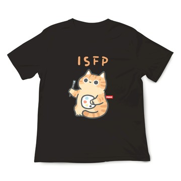 JZ TEE MBTI貓咪 ISFP-探險家 印花短袖