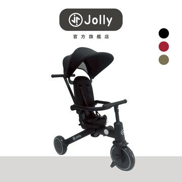 Jolly Tri 兒童手推車【官方旗艦店】三輪車 學步車 幼兒學騎車 一鍵折疊 方便攜帶 8種模式切換