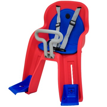 【GH-516】法拉利級前置式自行車兒童安全座椅(紅色)