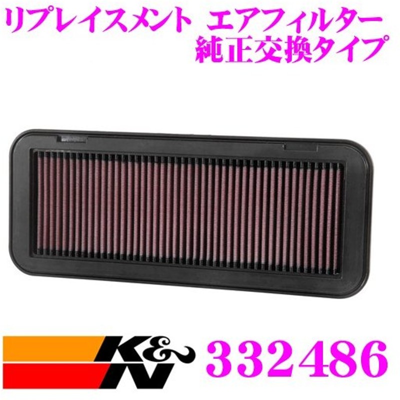 ギフ_包装】 KN 純正交換 33-2486 用 トヨタ エアフィルター - エンジン、過給器、冷却装置 - alrc.asia