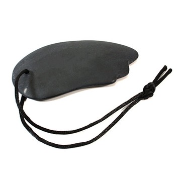 耀您館★日本Live Enterprise石卸屋天然石灰岩黑活沙刮痧片刮痧板ZO-BKS-0101(吸熱佳;不易散熱)疏通筋絡全身按摩【APP下單點數4倍送】