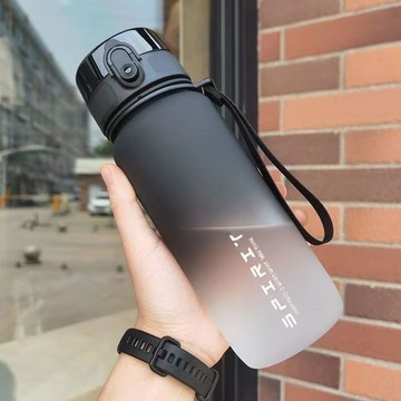 📣爆款推薦📣太空杯大容量運動水杯男隨身杯女便攜簡約隨手杯漸變色水杯高顔值 NYBH