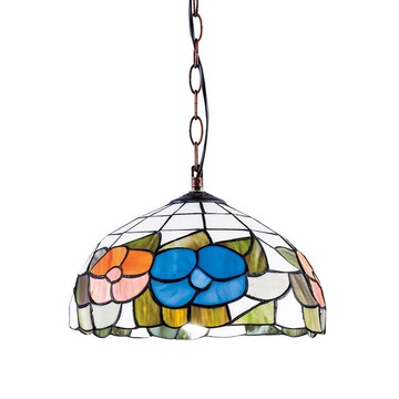 E27蒂凡尼單吊燈  L12-56-61433