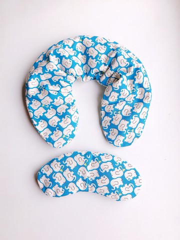 【愛象】肩頸用草本熱敷墊 肩用 及 溫敷眼罩  微波加熱